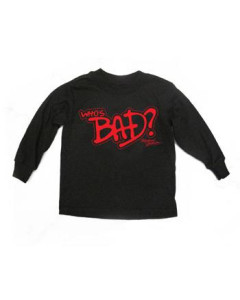 Michael Jackson langærmet t-shirt til børn | Who's Bad